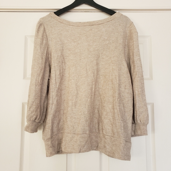 The Vanity Room V neck knit sweater - Picture 3 of 4